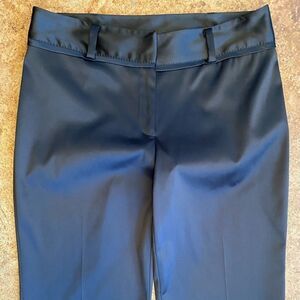 Bandolino black sateen wide leg dress pants